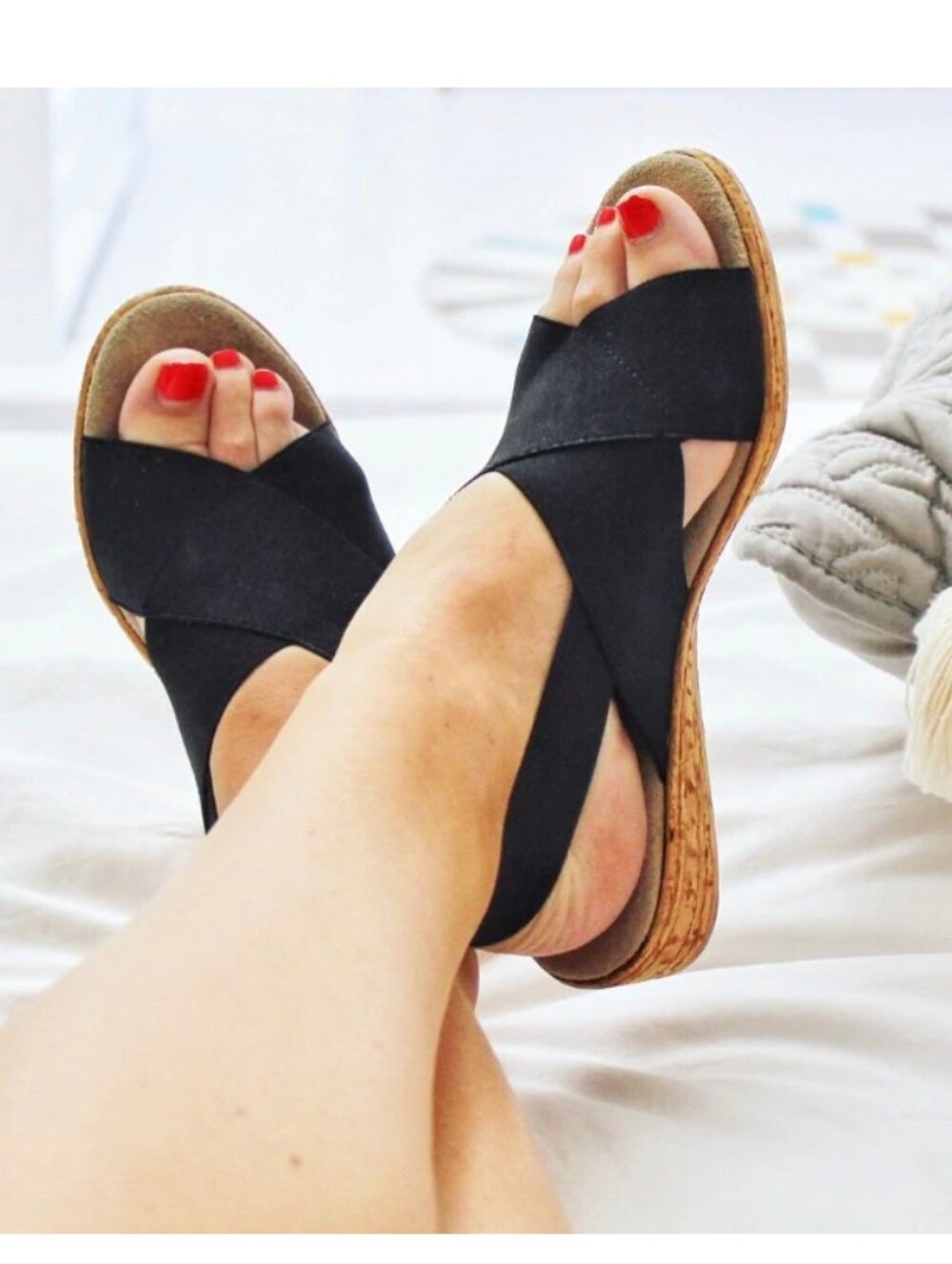 Charleston Shoe Co. Atlantic Wedge Sandals